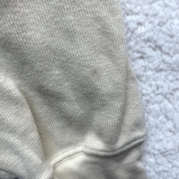 Y2K Vintage Southpole Sweater Mens XL Tan Beige Rib Knit Logo Skater Grunge - Picture 4 of 16